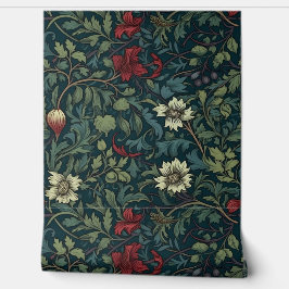 Papel Pintado Botánica del Jardín Morris de Invierno