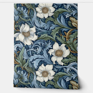 Papel Pintado Botánica del Jardín Morris de Invierno