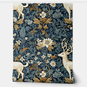 Papel Pintado Botánica del Jardín Morris de Invierno