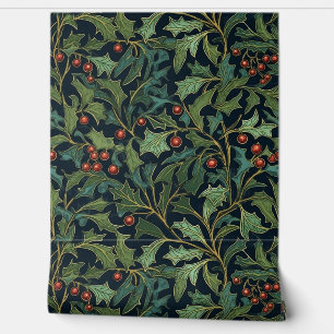 Papel Pintado Botánica del Jardín Morris de Invierno
