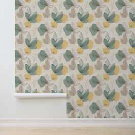 Papel Pintado Botánico de Primavera Suave