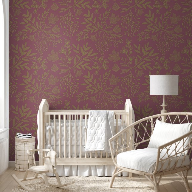 Papel Pintado Botánicos Sueños de Pradera Floral (Niños)