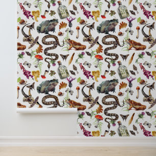 Papel Pintado Botica del Bosque de las Brujas