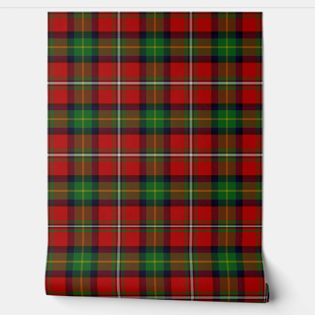 Papel Pintado Boyd Tartan Plaid Scottish Clan (Desenrollar)