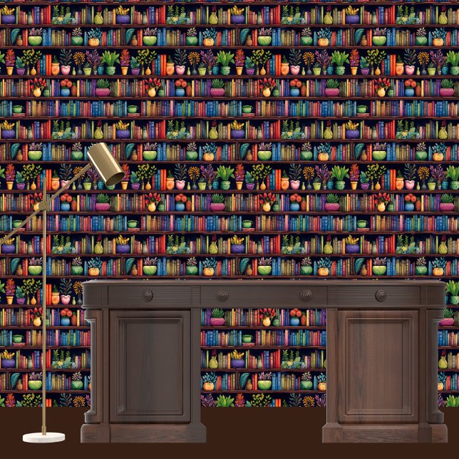 Papel Pintado Broussard Bookshells (Subido por el creador)