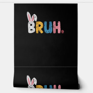 Papel Pintado Bruh Easter Bunny Cute Meme Para Niños