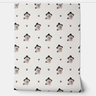 Papel Pintado Bruja gata balinesa