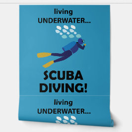 Papel Pintado Buceo Scuba Vida Subacuática Buceo