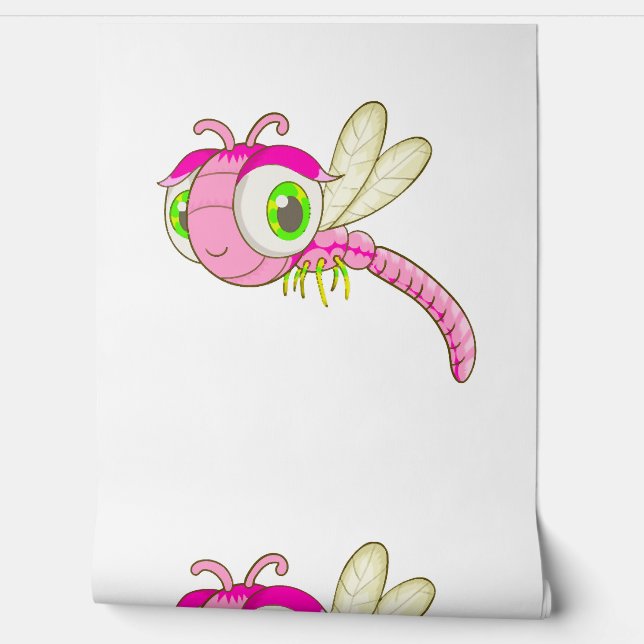 Papel Pintado Bug Cute Dragonfly (Desenrollar)