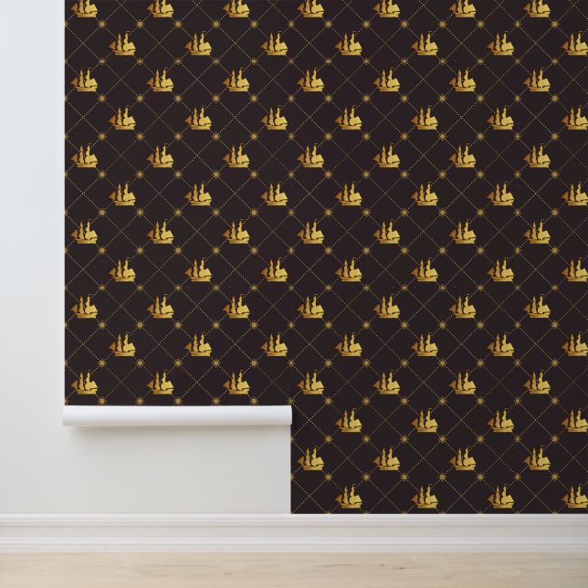 Papel Pintado Buque de oro (Solicitud)