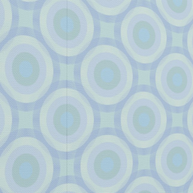 Papel Pintado Burbujas de Océano Tranquilas Superpuestas (Costura)