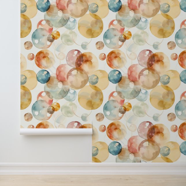 Papel Pintado Burbujas divertidas (Solicitud)
