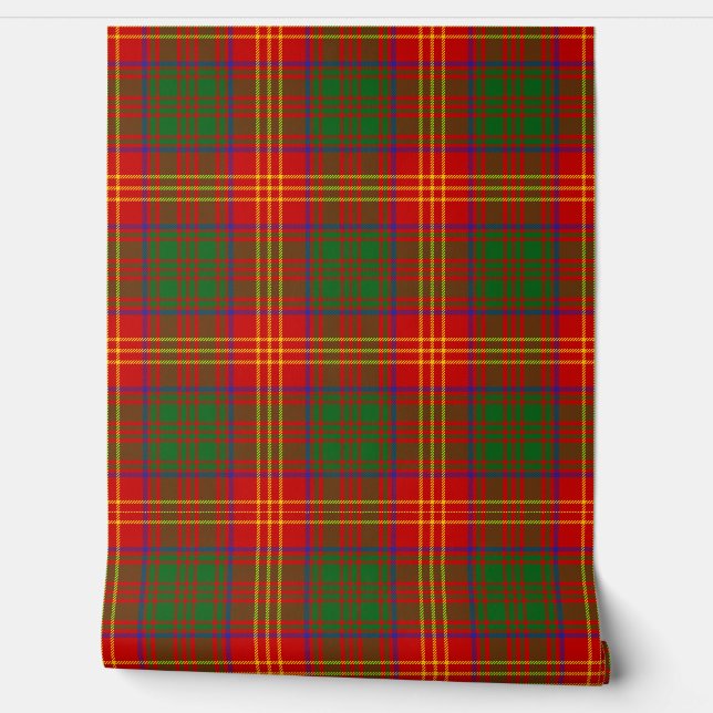 Papel Pintado Burns Tartan Plaid Scottish Clan (Desenrollar)