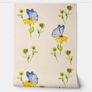 Papel Pintado Butterflies on a 