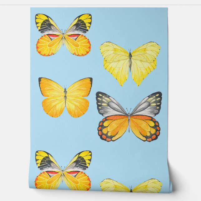 Papel Pintado Butterflies on a  (Desenrollar)