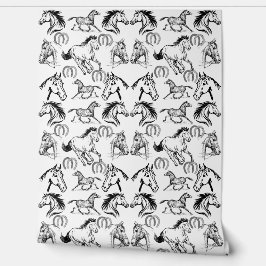 Papel Pintado caballo