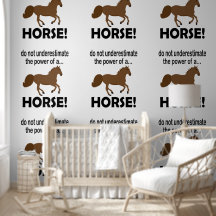Caballo divertido de animal de caballo