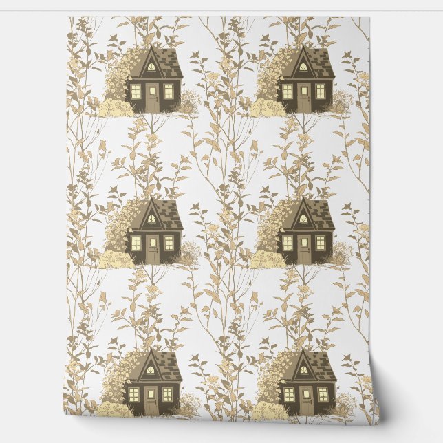 Papel Pintado Cabaña (Desenrollar)