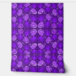 Papel Pintado Cabeza de pescado deja nuevos corazones florales -