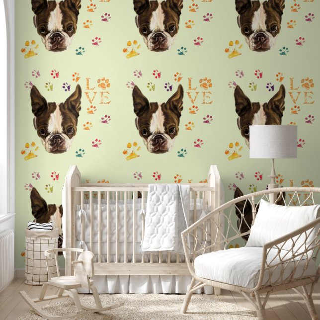 Papel Pintado Cachorro Lindo Mascota (Niños)