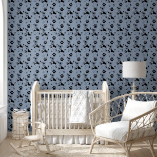 Papel Pintado Cachorros Jugando niños