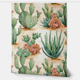 Papel Pintado Cacti y Suculentos Peel y Sti de estilo suroeste