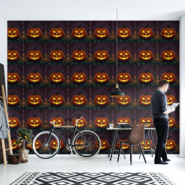 Papel Pintado Calabaza de Jack Estilo Gótico