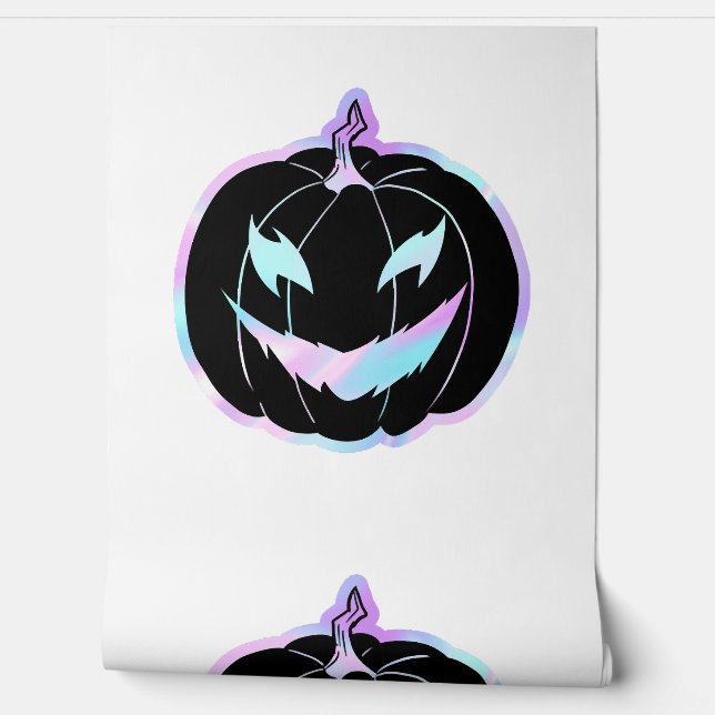 Papel Pintado Calabaza morada de Halloween, disfraces de Hallowe (Desenrollar)