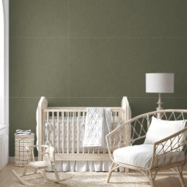 Papel Pintado Calm & simple olive green textured background