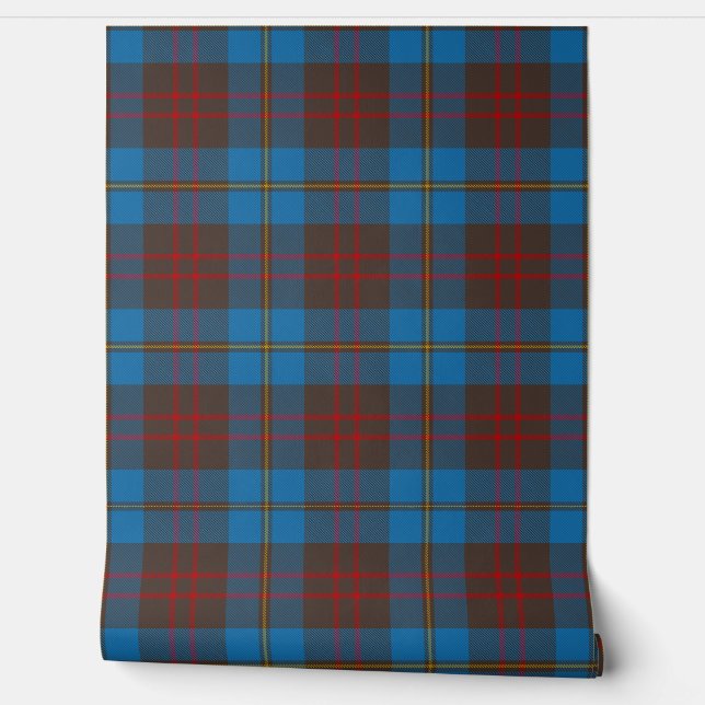 Papel Pintado Cameron Hunting Tartan Plaid Scottish Clan (Desenrollar)