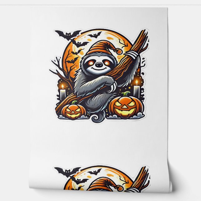 Papel Pintado Camiseta Clásica de Halloween (Desenrollar)