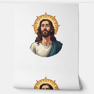 Papel Pintado Camiseta de grabado vintage de estrella de Belén C