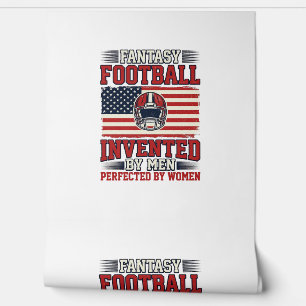 Papel Pintado Camiseta deportiva vintage de fútbol femenino fant
