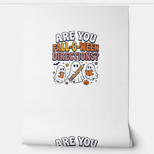 Papel Pintado Camiseta Divertida de Otoño de Halloween con Fanta