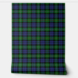 Papel Pintado Campbell de Loudoun Tartan Plaid Scottish Clan