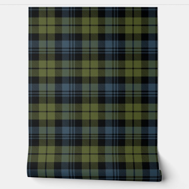 Papel Pintado Campbell Tartan Plaid Scottish Clan (Desenrollar)