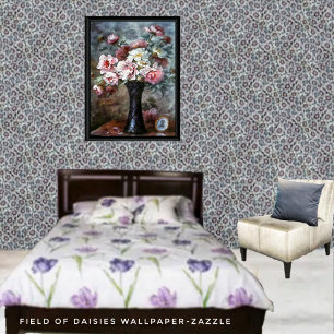 Papel Pintado Campo De Daisies