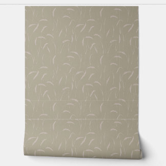 Papel Pintado Campo de hierba silvestre en Beige