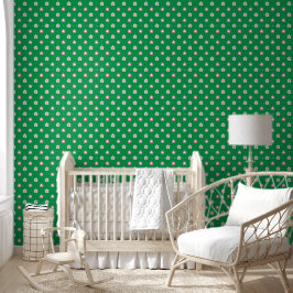 Papel Pintado Campo de margaritas dispersas Preppy Daisy – Rosa 