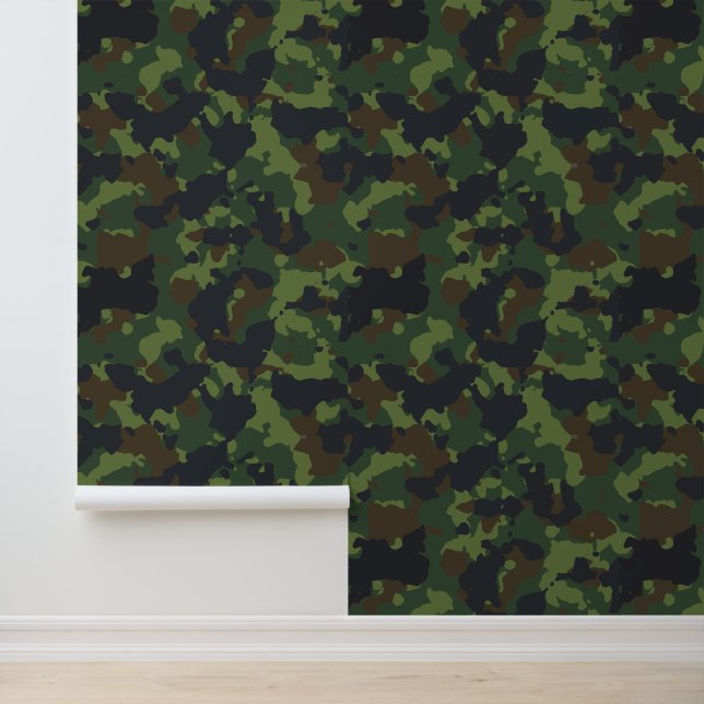 Papel Pintado Camuflaje camo verde (Solicitud)