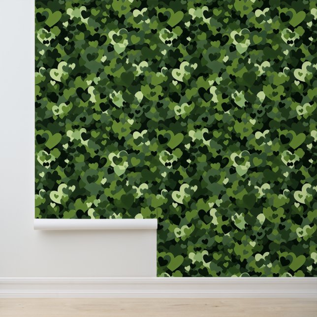 Papel Pintado Camuflaje cardíaco (Solicitud)