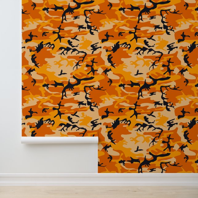 Papel Pintado Camuflaje naranja, Ejército (Solicitud)