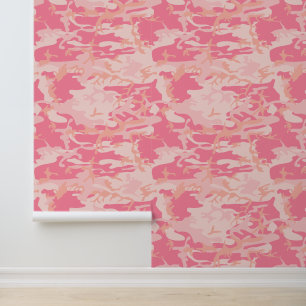 Papel Pintado Camuflaje rosa, ejército, ejército