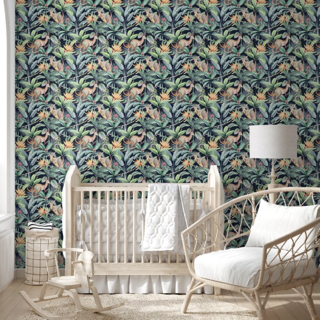 Papel Pintado Canguro Adorable (Niños)