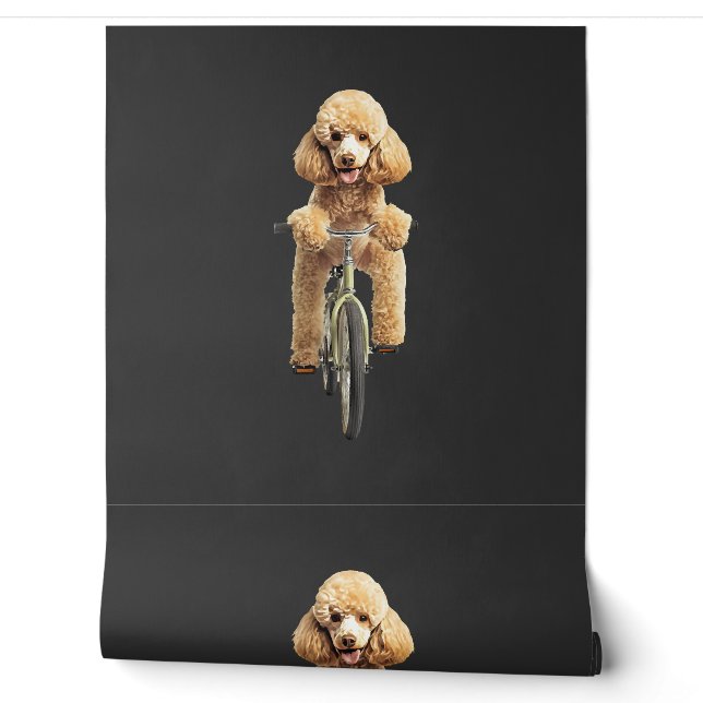 Papel Pintado Caniche  (Desenrollar)