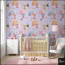 Papel Pintado Canine Cuddle 2