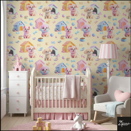 Papel Pintado Canine Cuddle 3