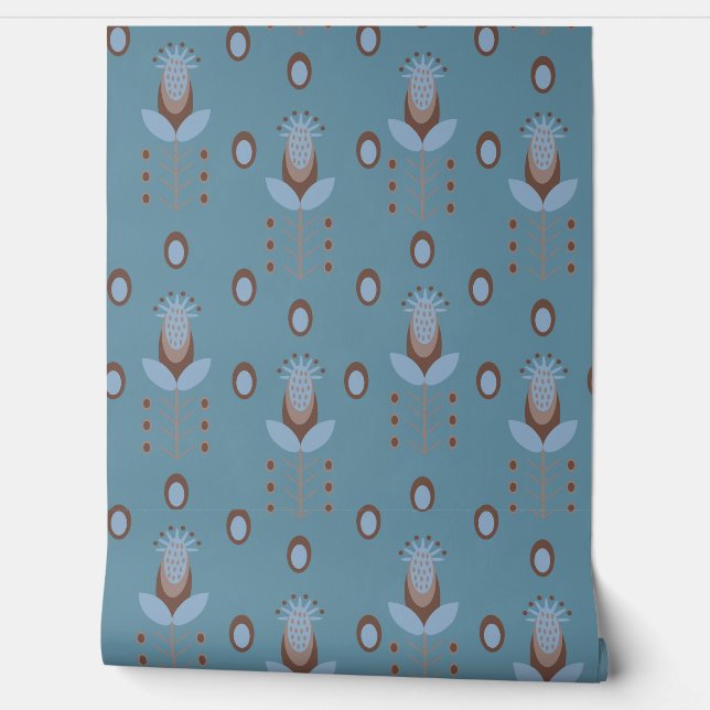 Papel Pintado Cardo Nórdico (Desenrollar)