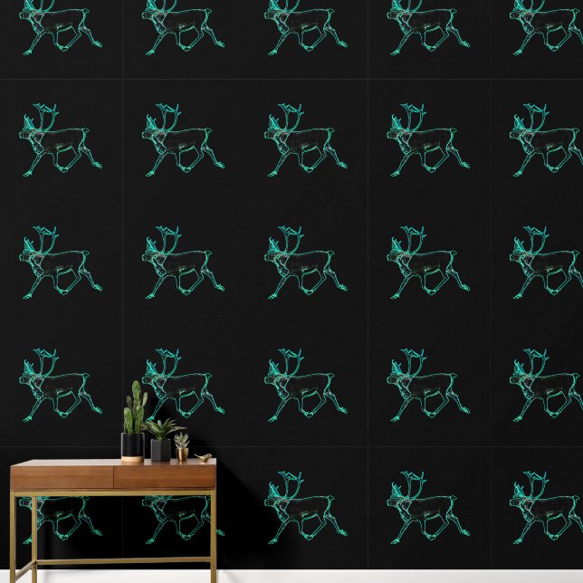 Papel Pintado Caribou Eléctrico (Pasillo)