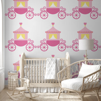 Papel Pintado Carrito Princess